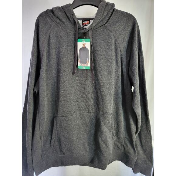32 Degrees Men’s Comfort Terry Pullover Hoodie Hooded Sweatshirt Gray - Picture 1 of 3